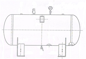 臥式儲(chǔ)氣罐--分氣包分氣缸--非標(biāo)儲(chǔ)氣罐定制-配圖